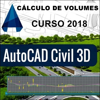 Curso Autocad Civil 3D 2018 Cálculo de Volumes