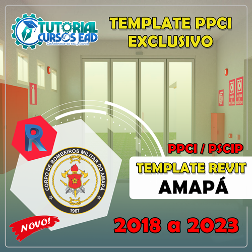 TEMPLATE PPCI/PSCIP COMPLETO PARA PROJETOS DE INCÊNDIO - AMAPÁ
