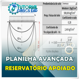 PLANILHA PARA DIMENSIONAMENTO DE RESERVATÓRIOS APOIADOS