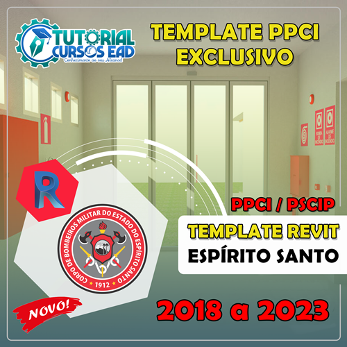 TEMPLATE PPCI/PSCIP COMPLETO PARA PROJETOS DE INCÊNDIO - ESPÍRITO SANTO