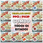 COMBO TEMPLATE PPCI/PSCIP COMPLETO PARA PROJETOS DE INCÊNDIO - TODOS OS ESTADOS