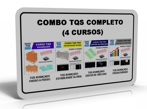SUPER COMBO TQS AVANÇADO (4 CURSOS)
